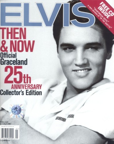 Then & Now + CD - Grazeland magazine + CD - Elvis Presley CD / magazine