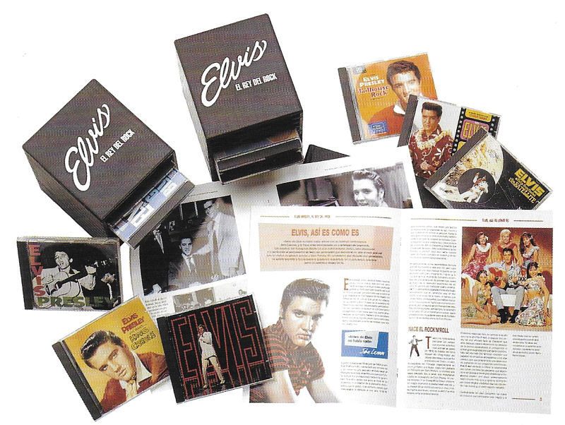 Elvis Presley El Rey Del Rock Collection - Spain 2000 - 2001 - Elvis Presley CD