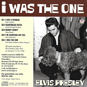 I Was The One - Flaming Star FS-007 - Elvis Presley Fanclub CD