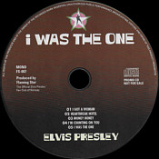 I Was The One - Flaming Star FS-007 - Elvis Presley Fanclub CD