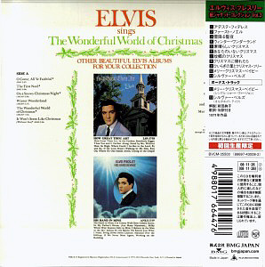Elvis Sings The Wonderful World Of Christmas  - Paper Sleeve Collection 2008 - BMG Japan 2008 - BVCM-35550 (88697-43008-2) - Elvis Presley CD