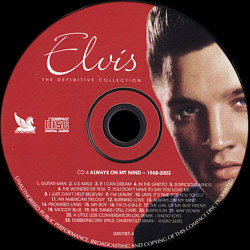 The Definitive Collection  (4CD) - Reader's Digest - Elvis Presley CD