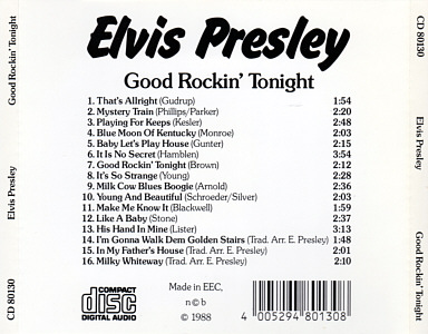 Good Rockin' Tonight (Take Off) - Elvis Presley Various CDs