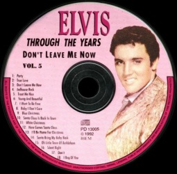 Through The Years Vol. 5 Picture Disc - Elvis Presley Various CDs