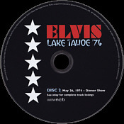 Lake Tahoe '74 - Elvis Presley CD FTD Label