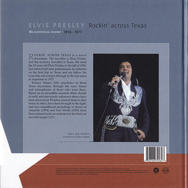 Rockin' Across Texas - An Audiovisual Journey 1954 - 1977 - FTD CD - Elvis Prsley CD