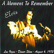A Moment To Remember - Elvis Presley Bootleg CD
