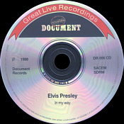 In My Way - Elvis Presley Bootleg CD