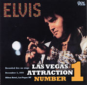Las Vegas Attraction Number 1 - Elvis Presley Bootleg CD