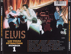 Las Vegas Attraction Number 1 - Elvis Presley Bootleg CD