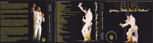 Lightning Strikes Twice In Portland!  - Elvis Presley Bootleg CD