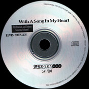 With A Song In My Heart - Elvis Presley Bootleg CD