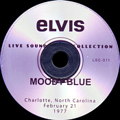 Moody Blue (Live Soundboard Collection) - Elvis Presley Bootleg CD