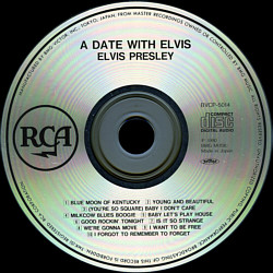 A Date With Elvis - BVCP-5014 - Japan 1992 - Elvis Presley CD