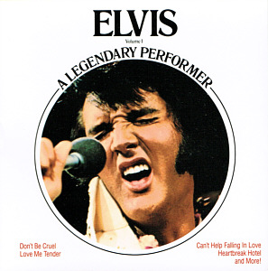 A Legendary Performer, Volume 1 - Canada 1993 - CAD1-2705 - Elvis Presley CD