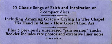 Disc 1 - Amazing Grace - BMG 07863 66421 2 - Germany 1994