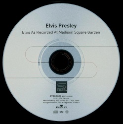 Elvis As Recorded At Madison Square Garden - Japan 2009 - (SHM-CD) - RCA BVCM 34476