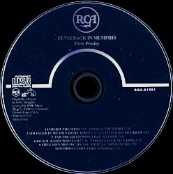 Elvis Presley CD - Back In Memphis - BG2-61081 - BMG Music for Columbia House Music Club - USA 1997