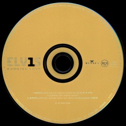 ELV1S - Burning Love (3 tracks) - Brazil 2002 - BMG 74321968242