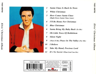 Elvis' Christmas Album - EU 2004 - BMG 74321 695762