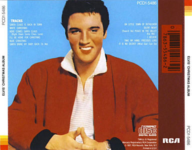 Elvis' Christmas Album - USA 1987 - PCD1-5486