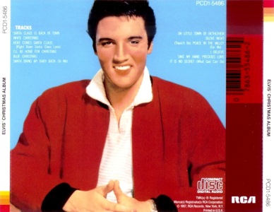 Elvis' Christmas Album - USA 1993 - PCD1-5486 - Elvis Presley CD