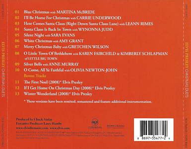 Christmas Duets - Sony/BMG 88697 35477 2 - Malaysia 2008 - Elvis Presley CD