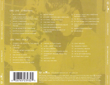 Christmas Peace - 2 CD - BMG 82876 52393 2 - Thailand 2003