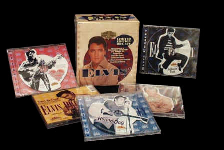 5 Shape CD Box - Limited EditionBox Set Collectable Records - BMG COL-CD 0801/02/03/04/05 - USA 2000 - Elvis Presley CD