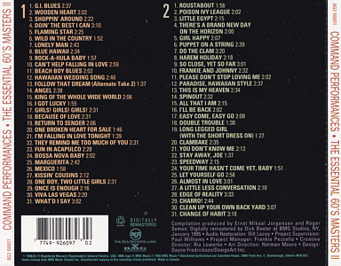 The Essential 60's Masters II - Columbia House BG2-66601. - Canada 1995 -Elvis Presley CD