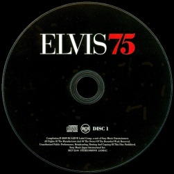 Disc 1 - Elvis 75 - (3 CDs) - Sony SICP-2544 - Japan 2010