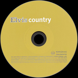 Elvis country - Sony/BMG 82876 77433 2- USA 2007 - Elvis Presley CD