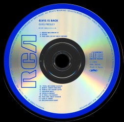 Elvis Is Back! - Japan 1988 - BMG R25P-1002