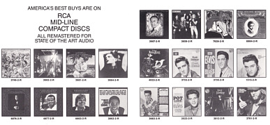 Elvis Is Back! - USA 1991 - BMG 2231-2-R - Elvis Presley CD