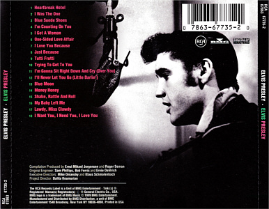 ELVIS PRESLEY (remastered and bonus) - USA 1999 - BMG 07863 67735-2