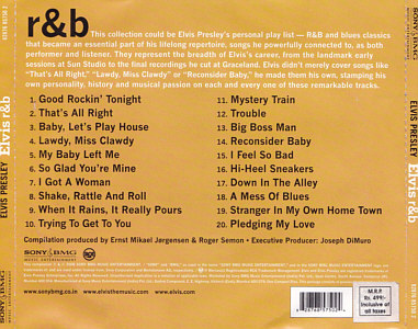 Elvis r&b - India 2006 - Sony/BMG 82876 87255 2 - Elvis Presley CD