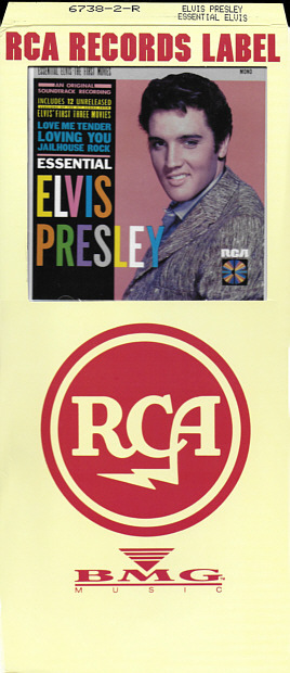 Essential Elvis - The First Movies- USA 1988 - BMG 6738-2-R Longbox - Elvis Presley CD