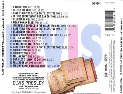 Stereo '57 (Essential Elvis, Vol. 2) - Germany 1999 - BMG 74321640912