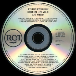Hits Like Never Before (Essential Elvis, Vol. 3) - Japan 1991 - BMG BVCP-28