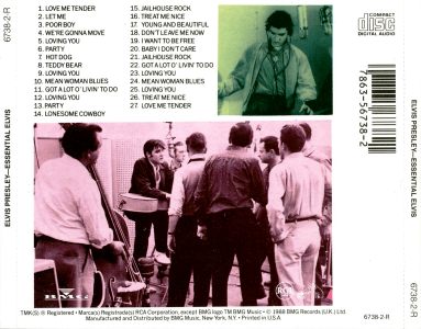 Essential Elvis - USA 1988 - BMG 6738-2-R