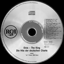 Elvis The King - Die Hits der deutschen Charts - Germany 2009 - BMG PD 90583
