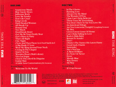 Elvis The King - Sony/BMG 88697 11805 2 - EU (Germany) 2007