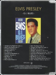 Juwel case back - G. I. Blues - Edition Limite Or - France 2007 - RCA 88697103582