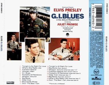 G.I. Blues (remastered and bonus) - EU 1997 - BMG 07863 66960 2