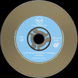 Elvis' Golden Records, Volume 3 (remastered and bonus) - South Africa 1997 - BMG CDRCA(WF)4186 - Elvis Presley CD