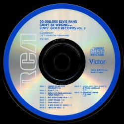 Elvis' Golden Records, Vol. 2 - USA 1984 - RCA PCD1-2075