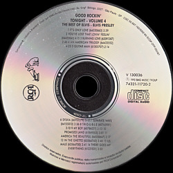 Good Rockin' Tonight - The Best Of Elvis. Vol. 4 - Brazil 1997 -  BMG V 130036 - Elvis Presley CD