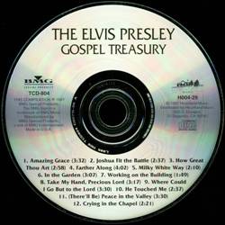 The Elvis Presley Gospel Treasury (special edition) - USA 1997 - BMG H004-29 TCD-804