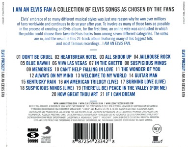 I Am An Elvis Fan - Argentina 2012 - Sony Music 88725 42334 2