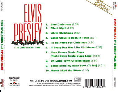 It's Chrismas Time - USA 2003 - BMG / Excelsior 75517456092